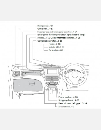 subaru exiga 2014-2015 owners manual in english